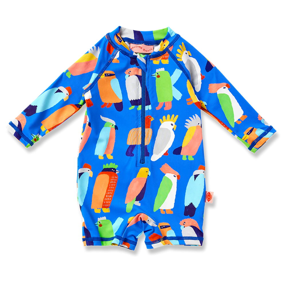 Halcyon Nights Long Sleeve Rash Suit Flamin' Galahs