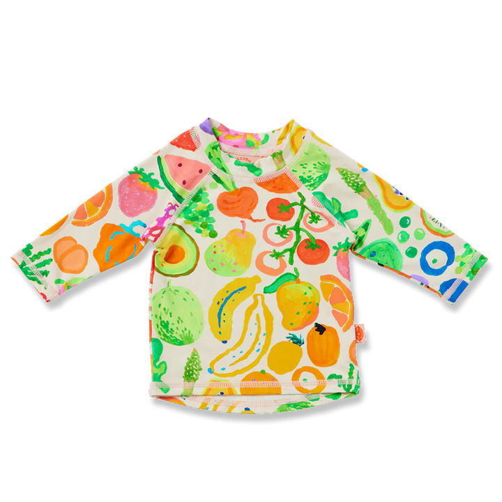 Halcyon Nights Long Sleeve Rash Vest Eat The Rainbow