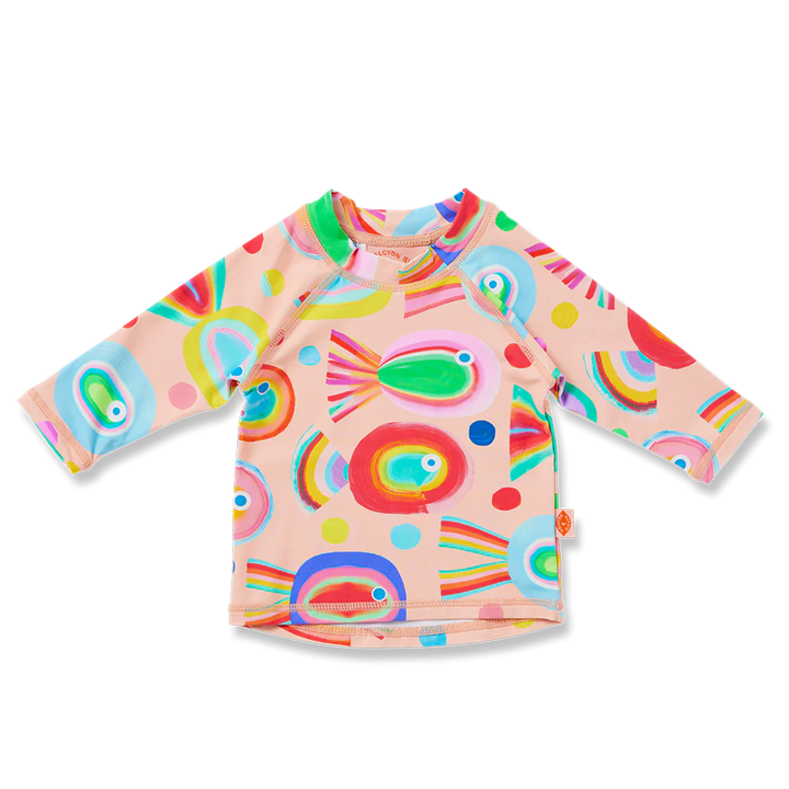 Halcyon Nights Long Sleeve Rash Vest Fancy Fins