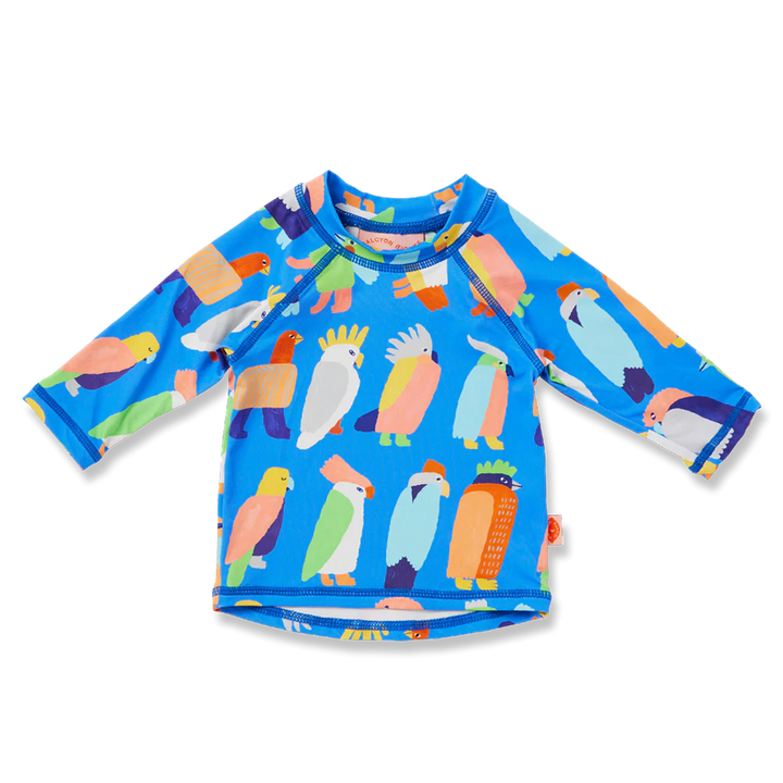 Halcyon Nights Long Sleeve Rash Vest Flamin' Galahs