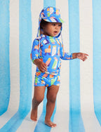 Long Sleeve Rash Vest Flamin' Galahs