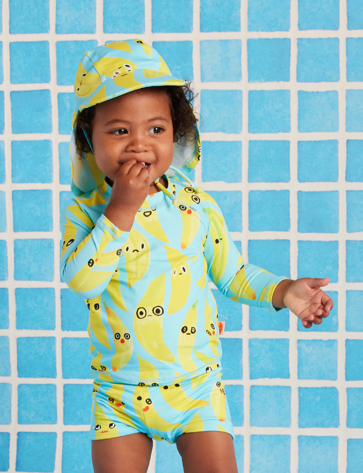 Halcyon Nights Long Sleeve Rash Vest Peel Party