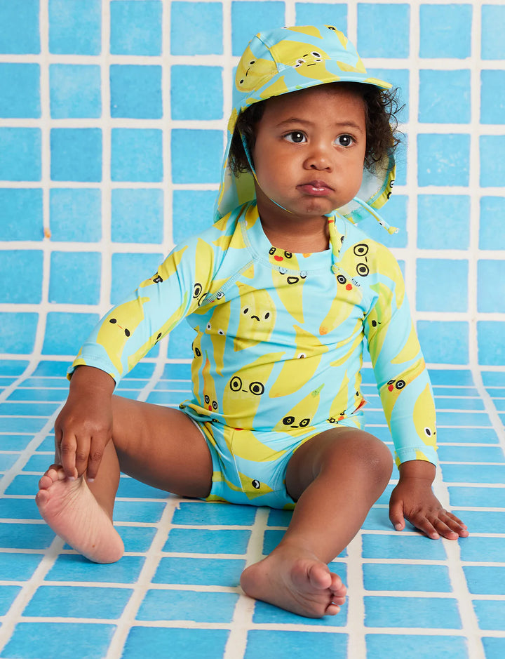 Halcyon Nights Long Sleeve Rash Vest Peel Party