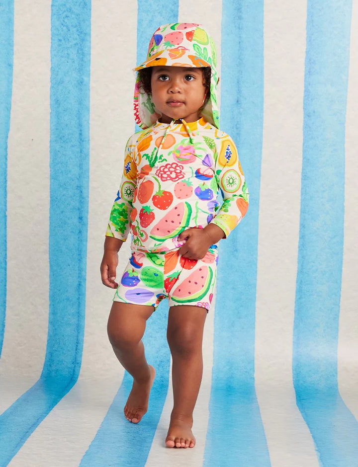 Halcyon Nights Long Sleeve Rash Vest Eat The Rainbow