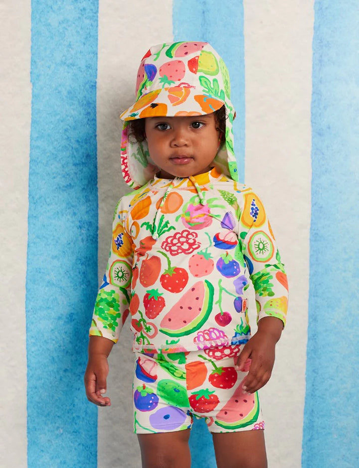 Halcyon Nights Long Sleeve Rash Vest Eat The Rainbow