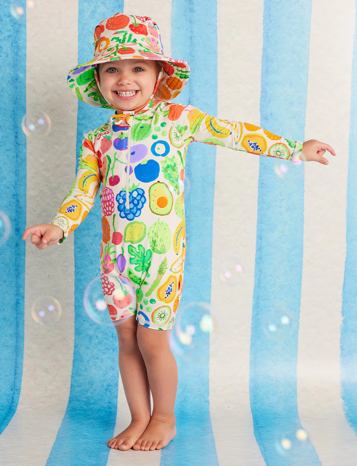 Halcyon Nights Swim Bucket Hat Eat The Rainbow