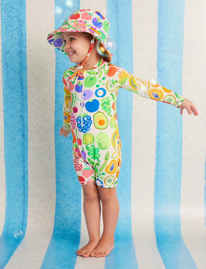 Halcyon Nights Swim Bucket Hat Eat The Rainbow