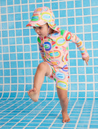 Long Sleeve Rash Suit Fancy Fins