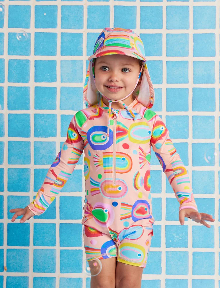 Halcyon Nights Long Sleeve Rash Suit Fancy Fins