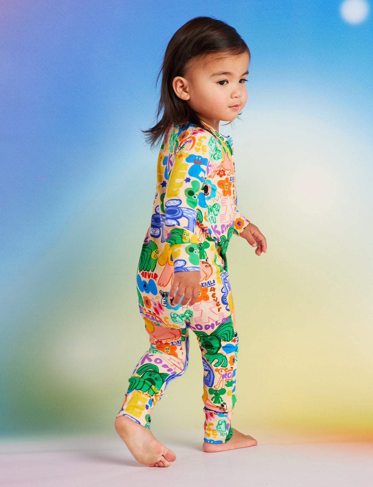 Koala 4ever Long Sleeve Romper