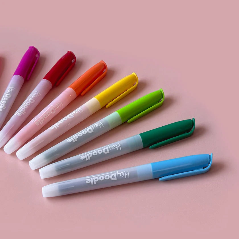 Hey Doodle - 12 Pen Set | Fine-Tip