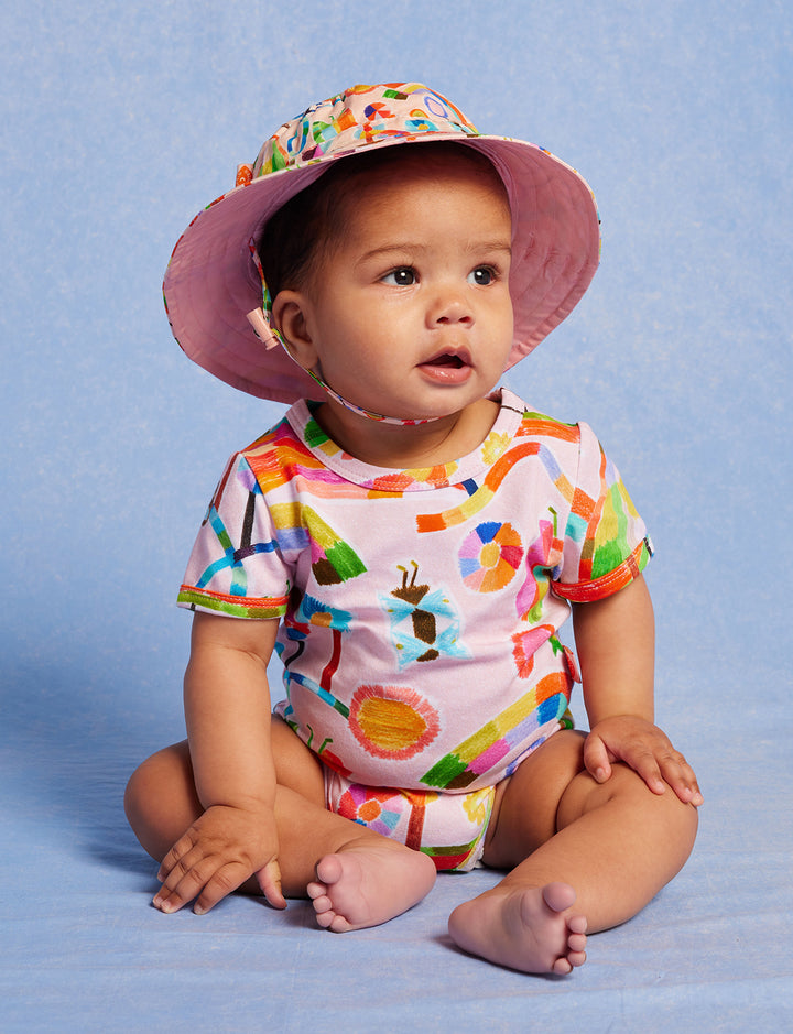 Halcyon Nights Magic Meadow Short Sleeve Bodysuit