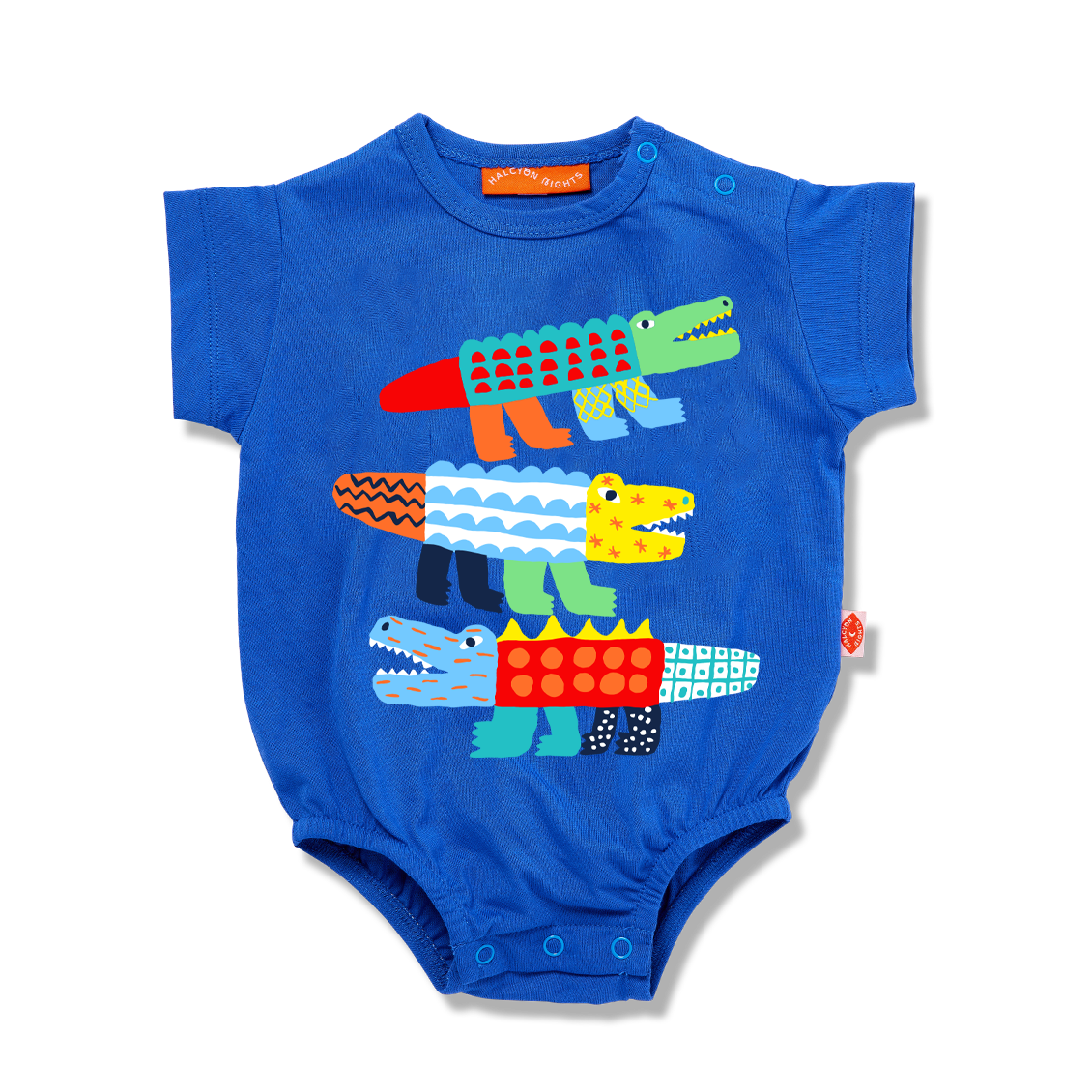 Halcyon Nights Croc Short Sleeve Bodysuit