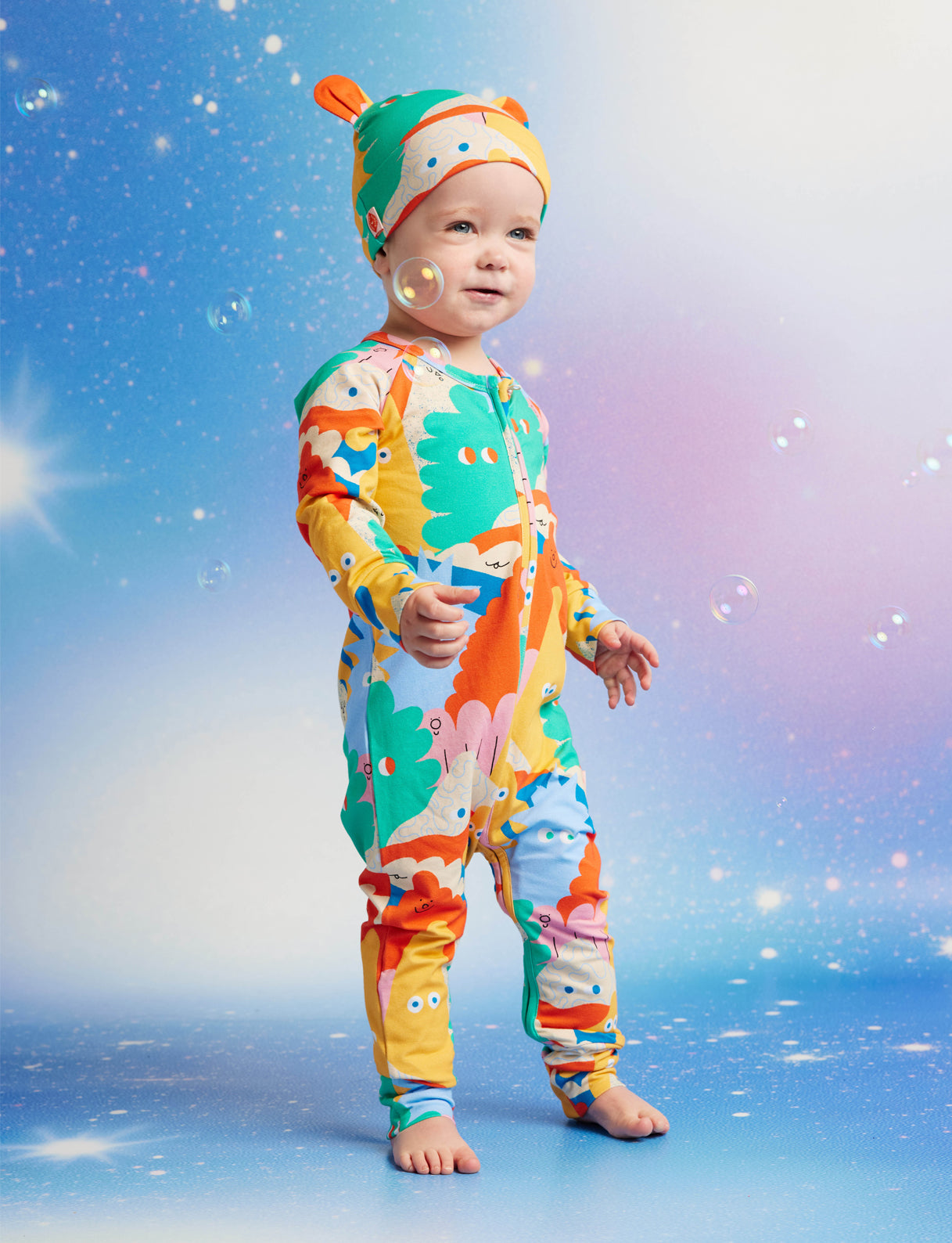 Mount Wiggly Long Sleeve Romper
