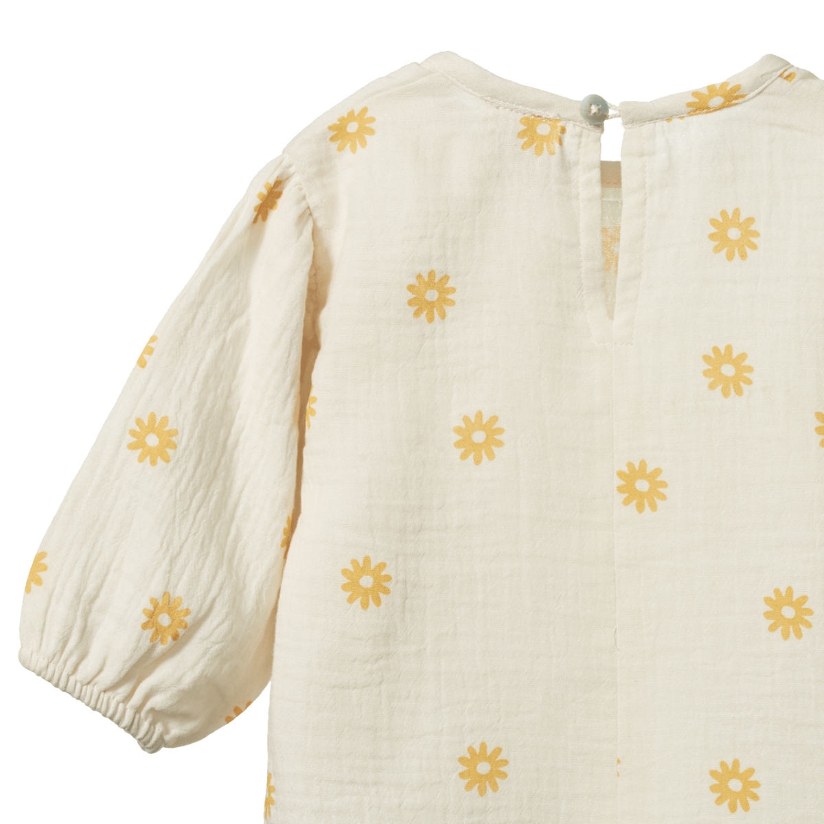 Nature Baby Elodie Blouse - Chamomile Natural Print