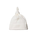 Cotton Knotted Beanie - Natural