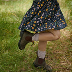 Organic Cotton Rib Socks - Lilac