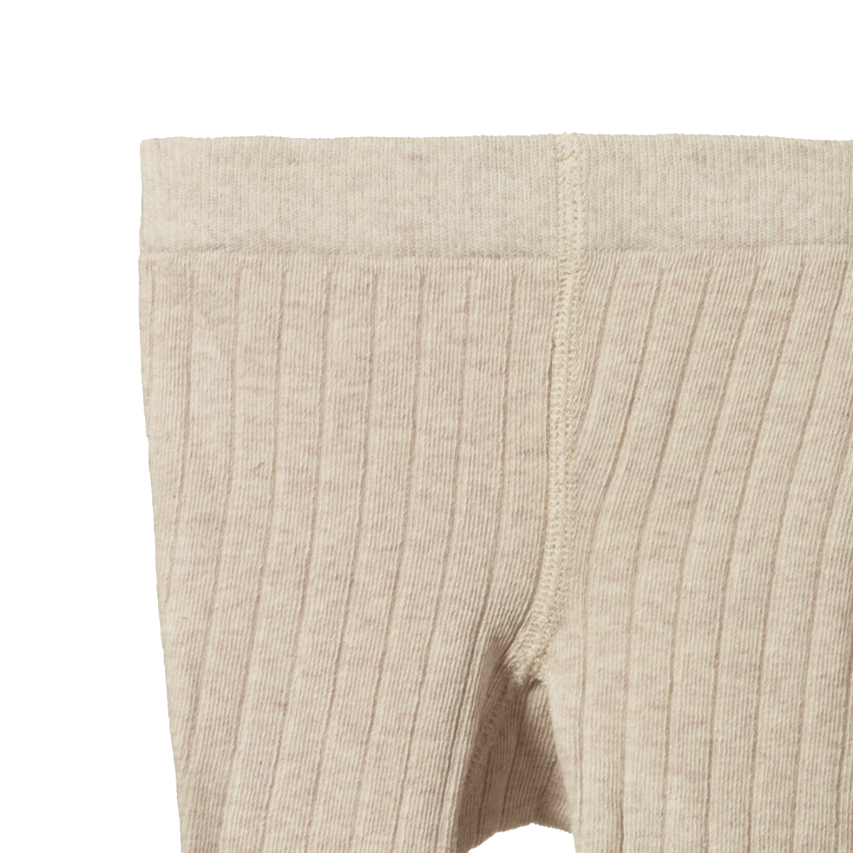 Nature Baby Organic Cotton Tights - Oatmeal Marl