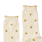 Organic Cotton Socks - Tulips