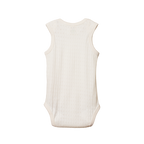 Singlet Bodysuit Pointelle - Natural