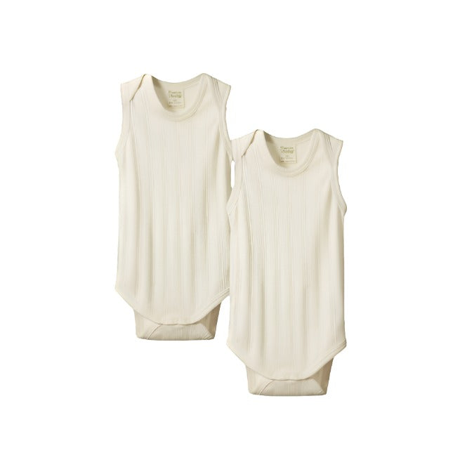 Nature Baby Bodysuit Singlet Derby 2 Pack