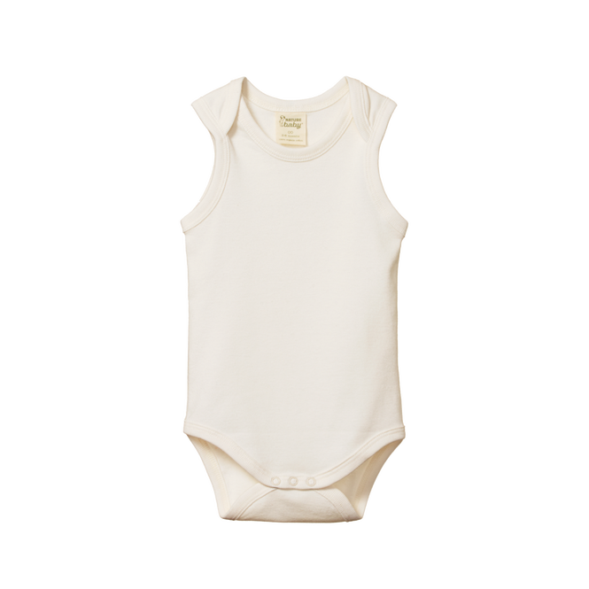 Nature Baby Singlet Bodysuit - Natural