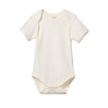 Short Sleeve Bodysuit - Natural