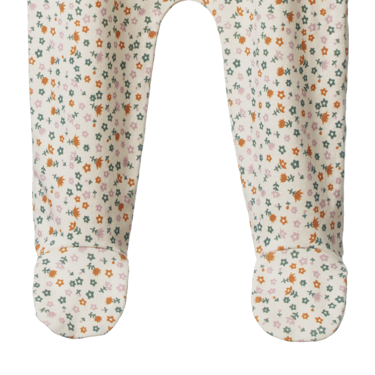 Nature Baby Footed Romper - Pollyanna Print