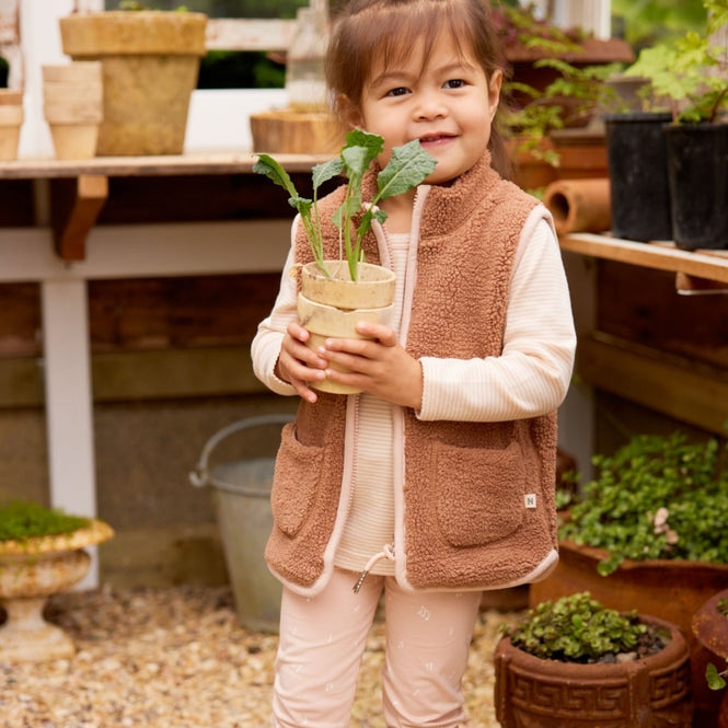 Nature Baby Flint Vest - Hazelnut
