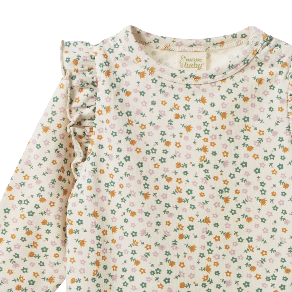 Nature Baby Iris Tee - Pollyanna Print