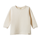 Waffle Tee - Natural