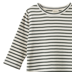 Long Sleeve River Tee - Thyme Sailor Stripe