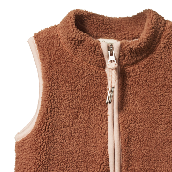 Nature Baby Flint Vest - Hazelnut