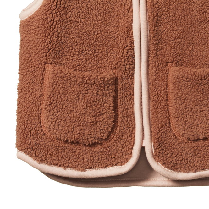 Nature Baby Flint Vest - Hazelnut