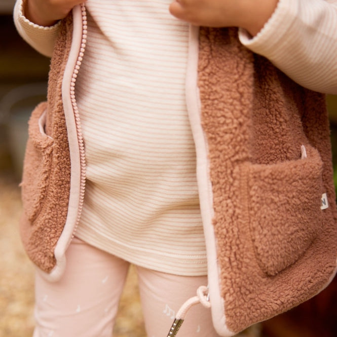 Nature Baby Flint Vest - Hazelnut