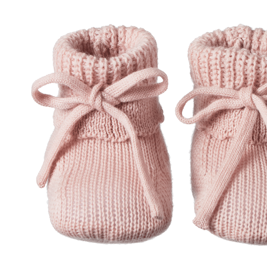 Teddy Booties - Rose Dust