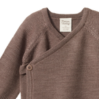 Merino Wool Knit Kimono Jacket - Cub Marl