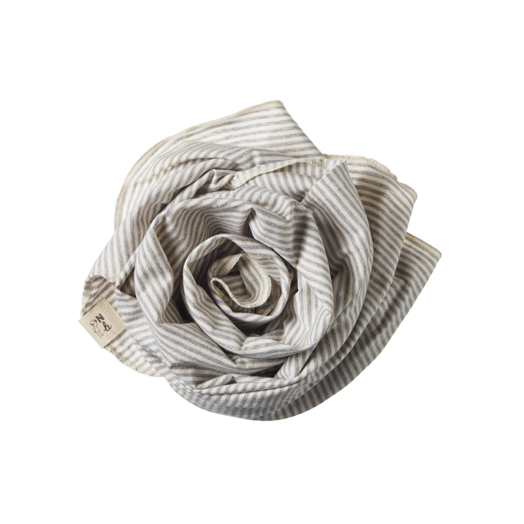 Wrap - Grey Marl Stripe