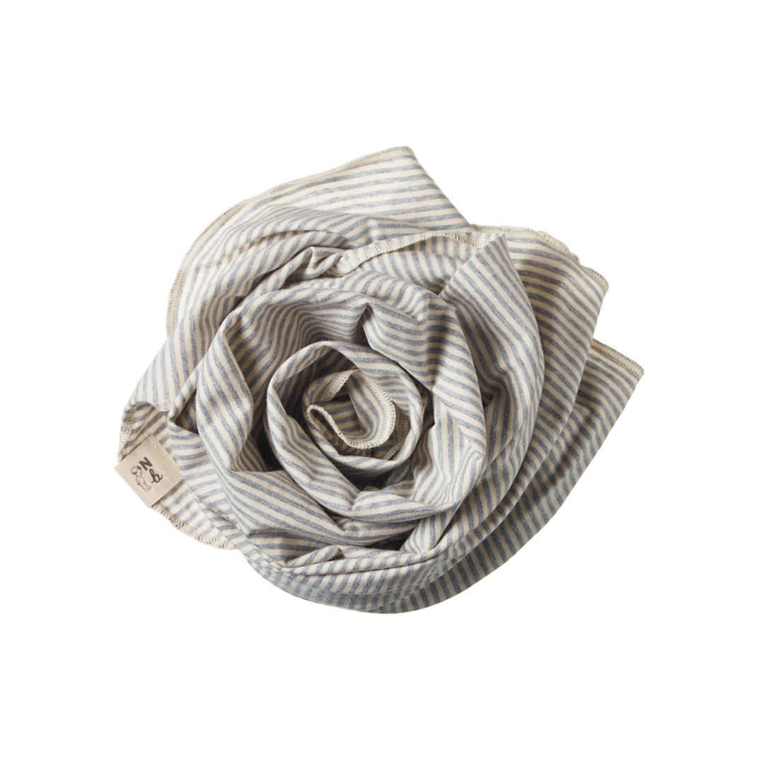 Nature Baby Wrap - Grey Marl Stripe