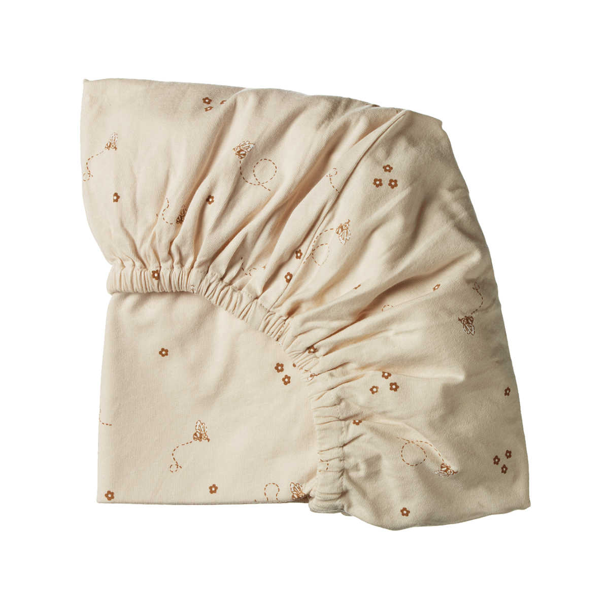 Fitted Sheet Jersey - Bumble Bee Print