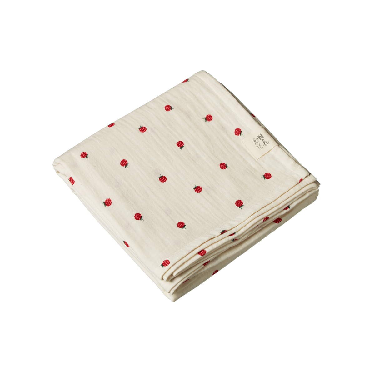 Muslin Wrap - Raspberry Print