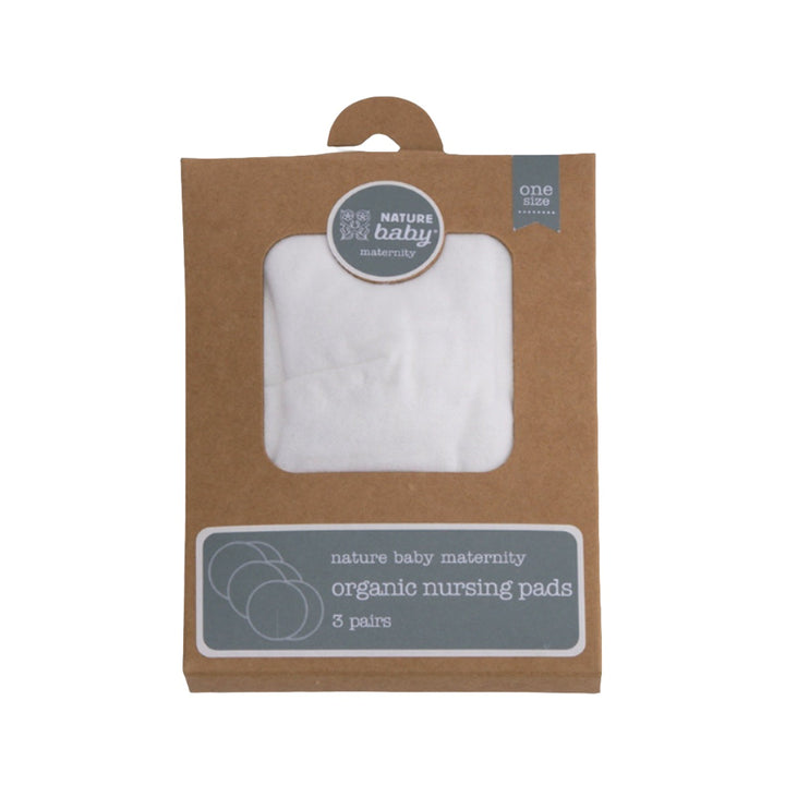 Nature Baby Organic Nursing Pads 3 Pack - Natural