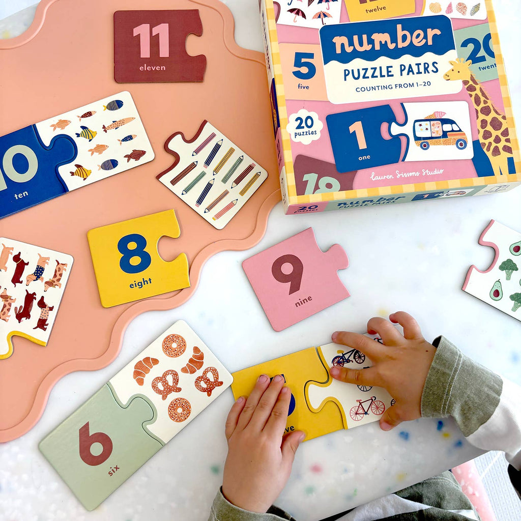Illustrated Number Flashcards
