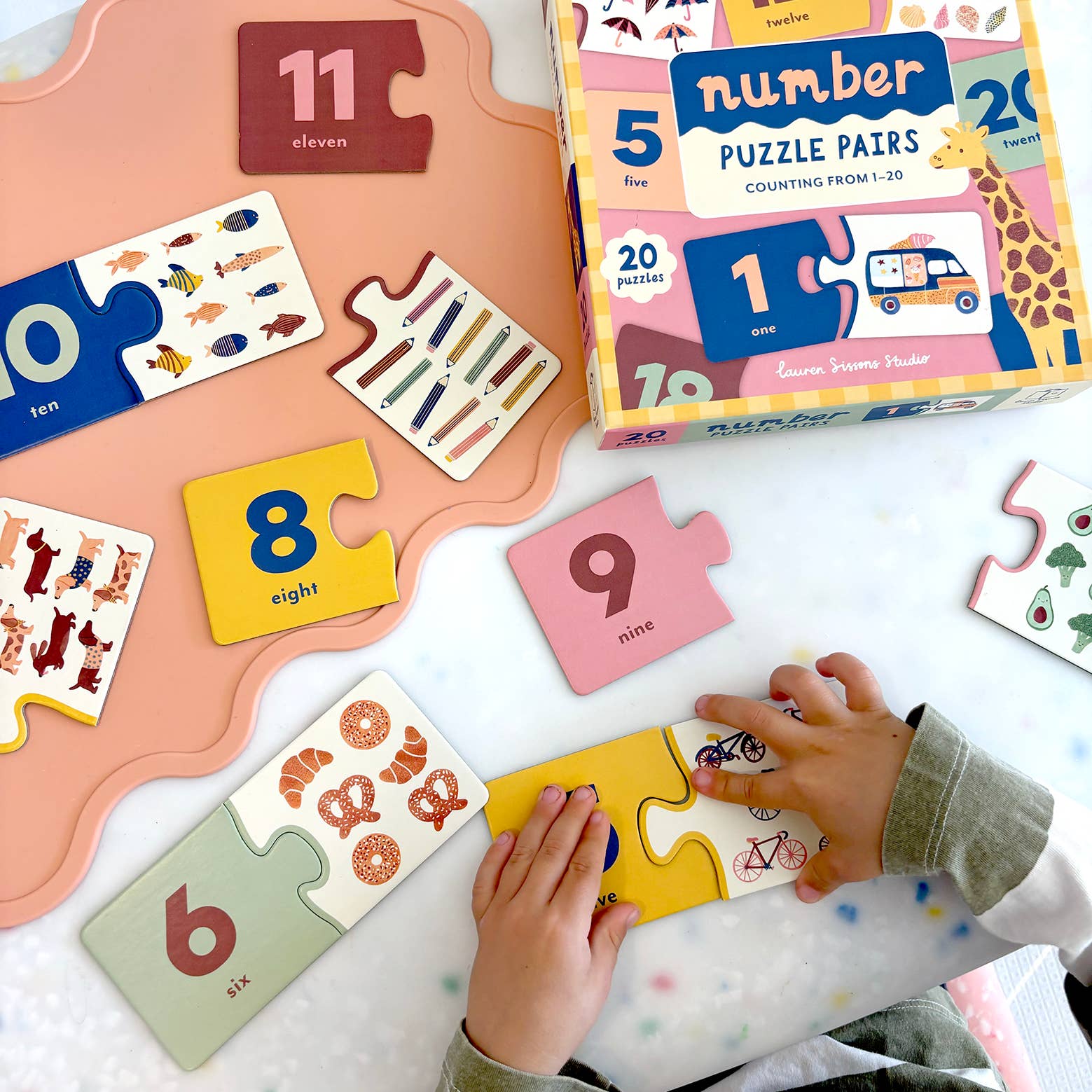 Number Puzzle Pairs