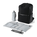 Nappy Backpack Multitasker - Black Neoprene