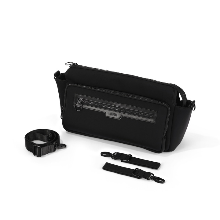 OiOi Multitasker Stroller Organiser - Black Neoprene