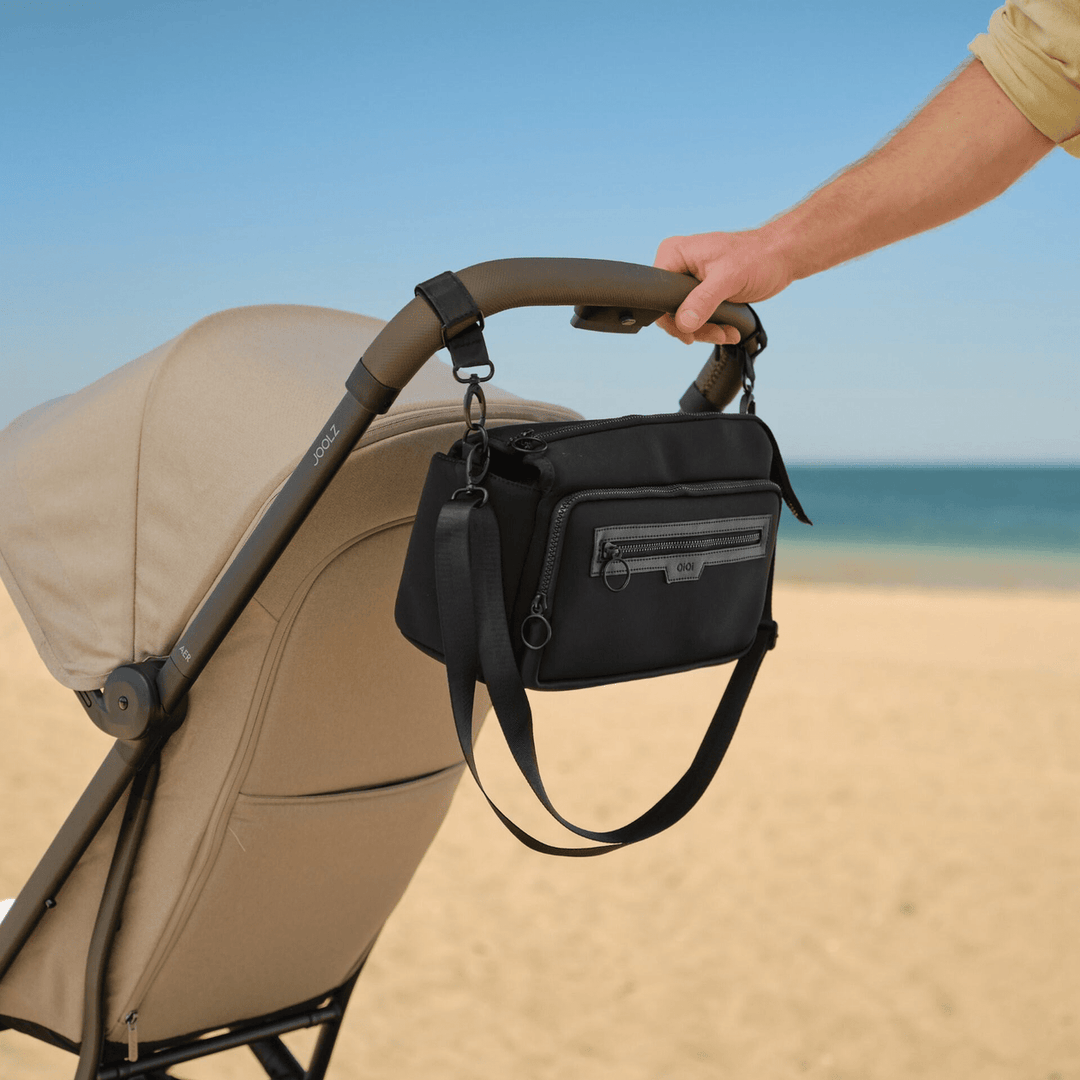 OiOi Multitasker Stroller Organiser - Black Neoprene