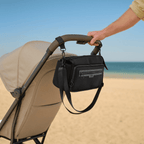 Multitasker Stroller Organiser - Black Neoprene