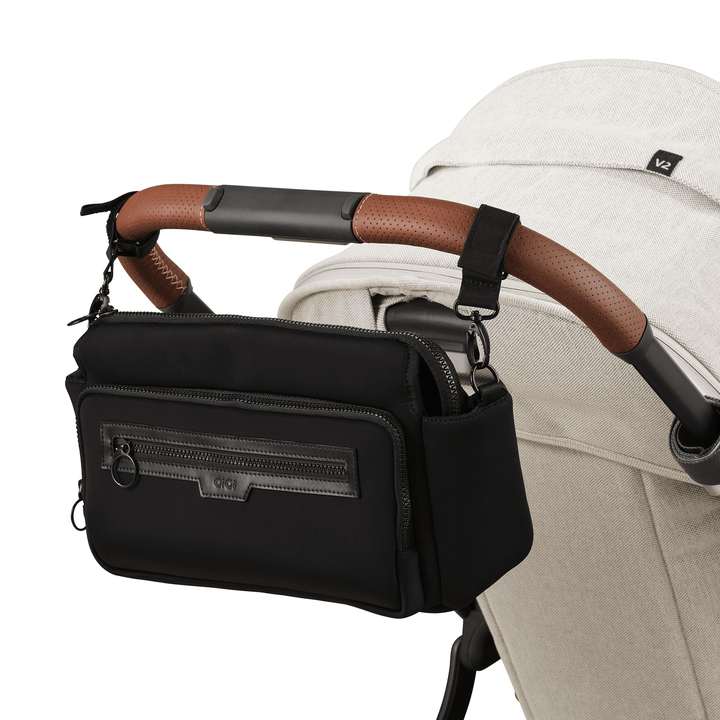 OiOi Multitasker Stroller Organiser - Black Neoprene
