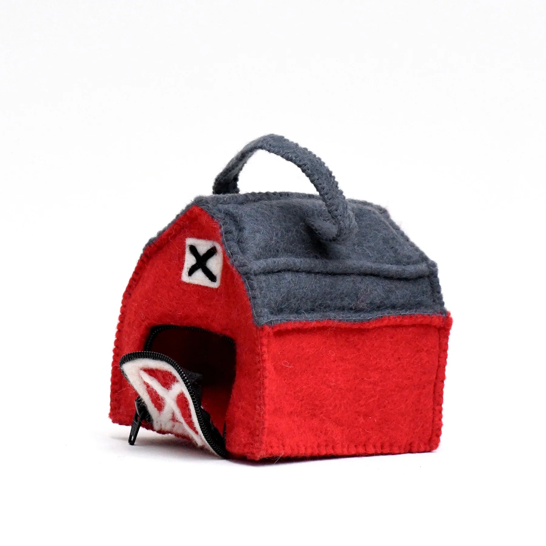 Tara Treasures Finger Puppets Bag - Farm Barn
